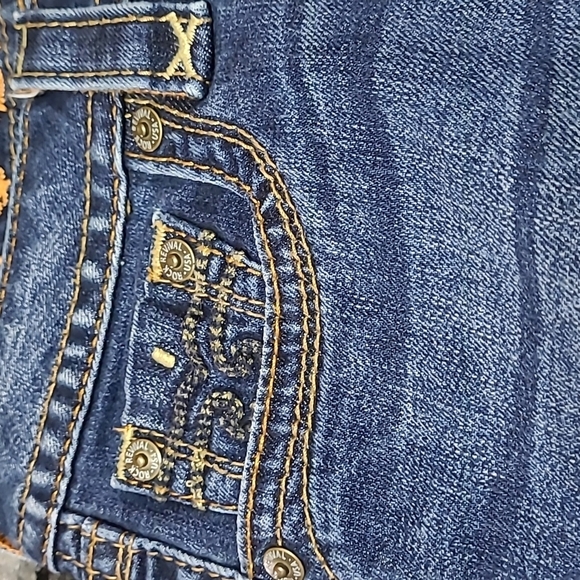 ROCK REVIVAL JESSICA EMBROIDERED SKINNY DENIM JEAN - Picture 8 of 15